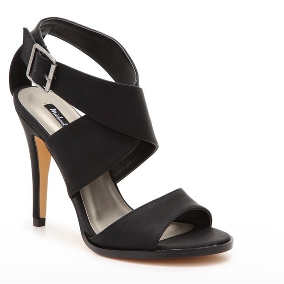 Michael Antonio Shoes - MICHAEL ANTONIO Black Strappy Sandals